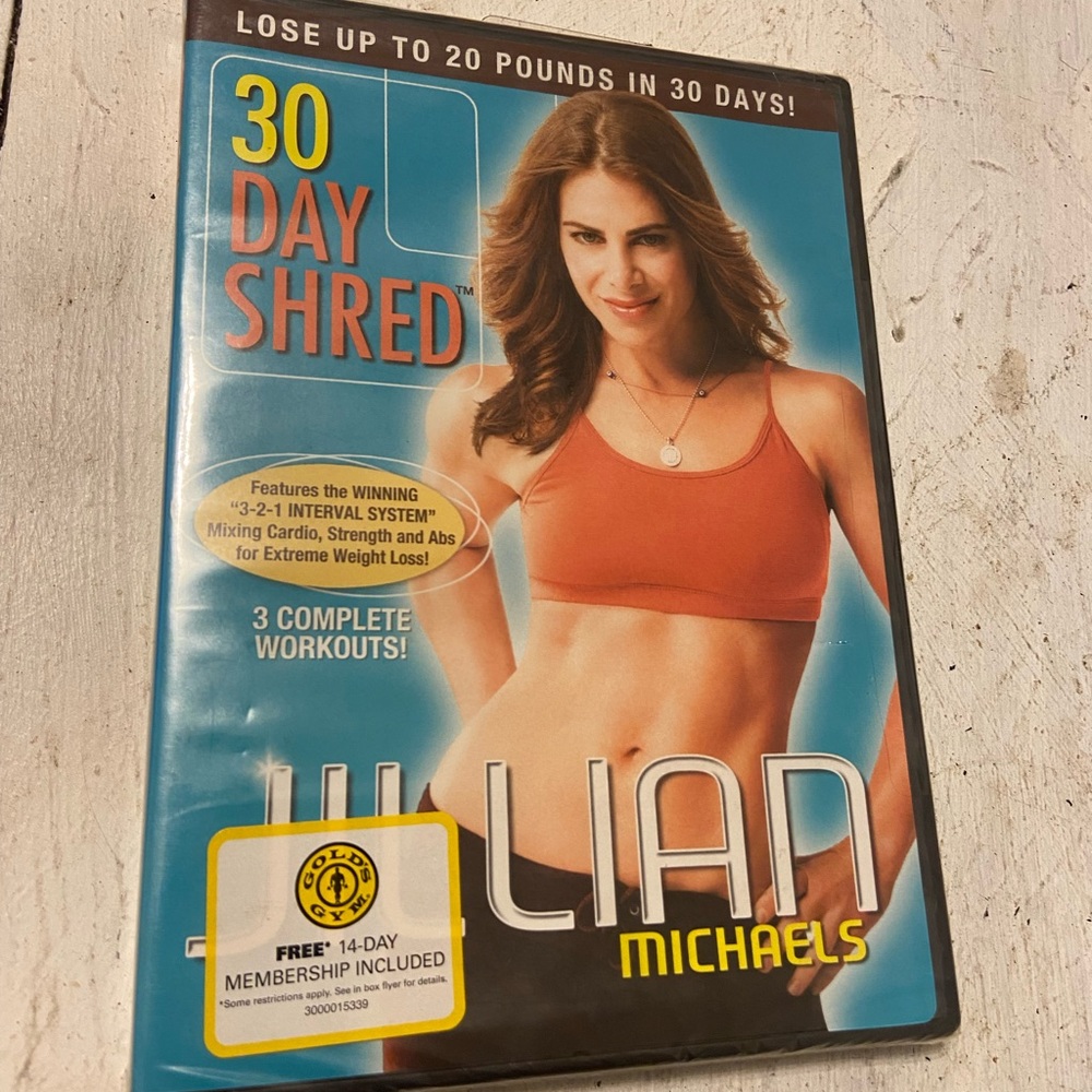 30 Day Shred DVD - Jillian Michaels